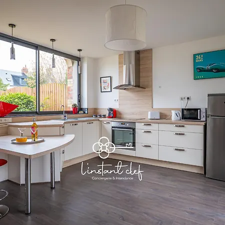 Cocon Urbain Au Coeur Du Mans - Parking & Jardin - L'instant Clef Vakantiehuis *